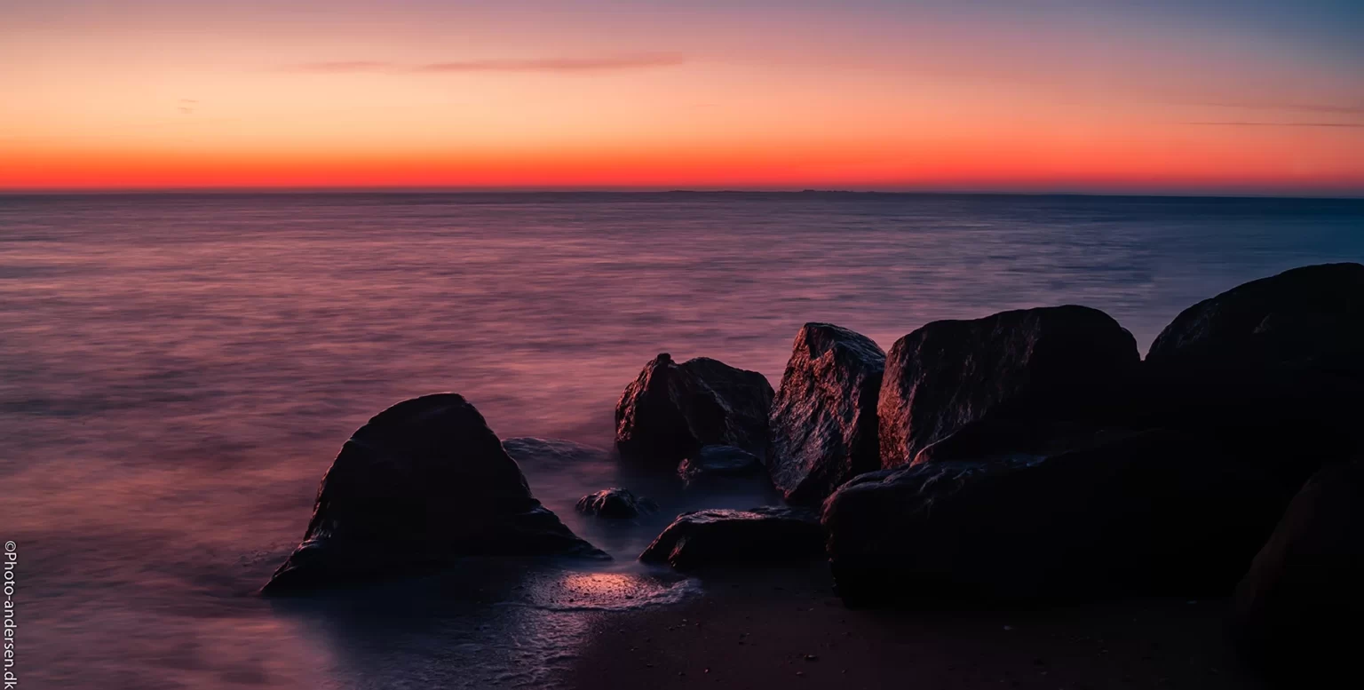 Landskabs billede fra Sædding strand ved Esbjerg - Photo-andersen.dk