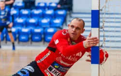 Arkiv billede af Søren Pedersen fra hans tid i Mors Thy Håndbold. Arkiv billede af Søren Pedersen fra hans tid i Mors Thy Håndbold.